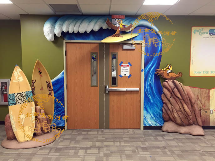 山東濟南水泥雕塑幼兒園門頭、幼兒園門面設(shè)計制作