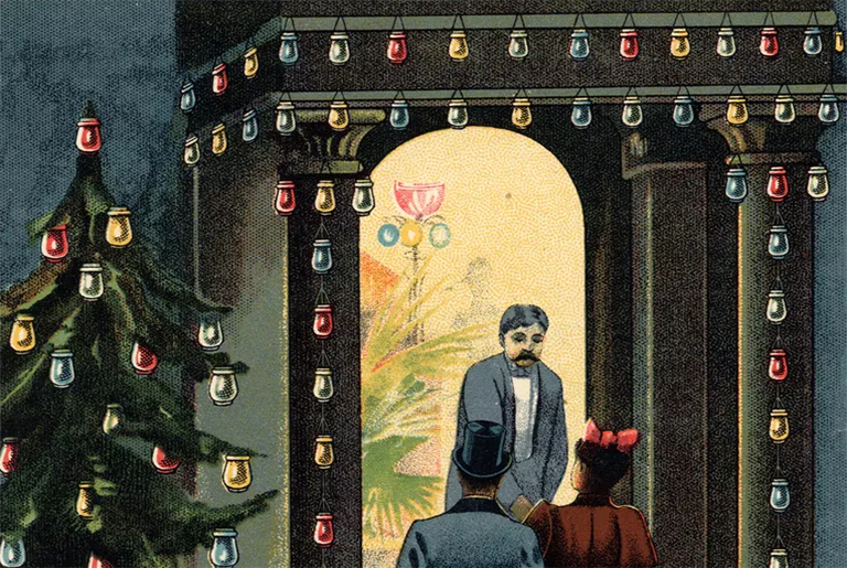 電動(dòng)圣誕樹(shù)燈的歷史（一）