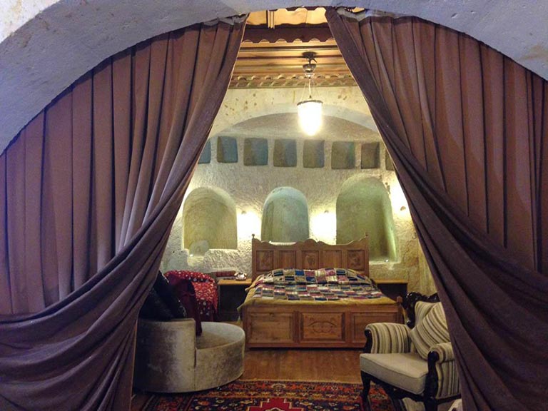 “feng水”人工洞穴民宿臥室設計(上)