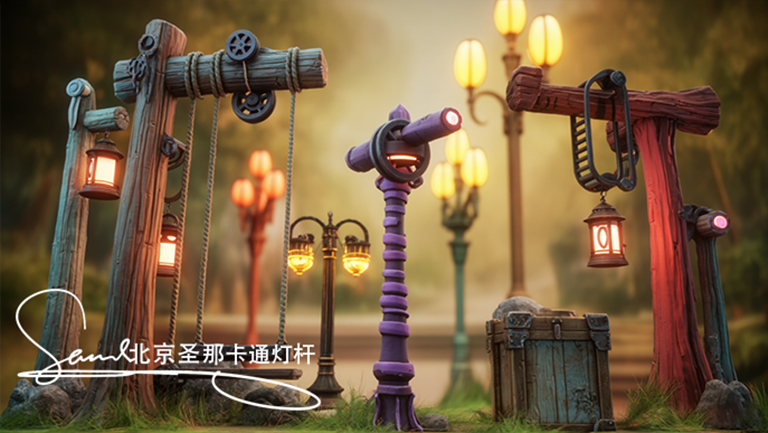 廣西水泥仿木燈桿 城市中的自然守護(hù)者守護(hù)著每個(gè)美好角落