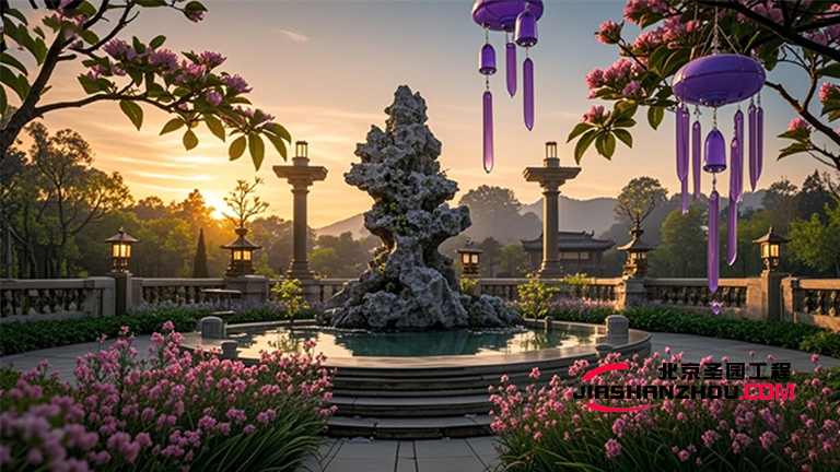 廣東用心設(shè)計的仿真假山有著詩一般的氣息 讓人流連忘返