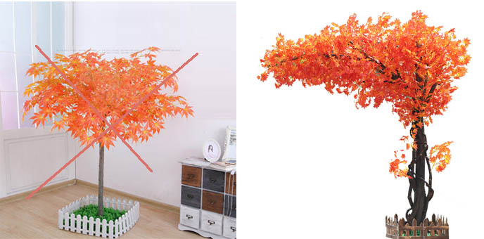 仿真紅楓樹