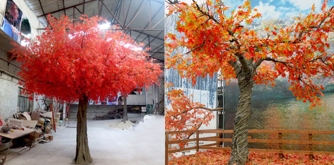 仿真紅楓樹