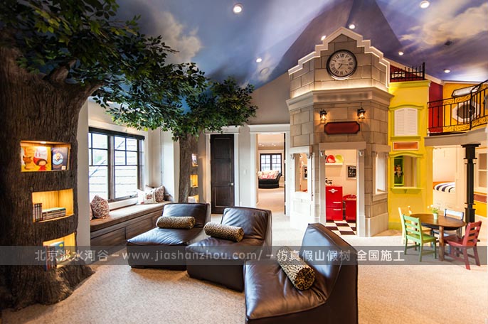 幼兒園假樹(shù)