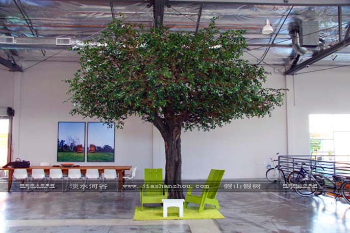 水泥假山假樹制作