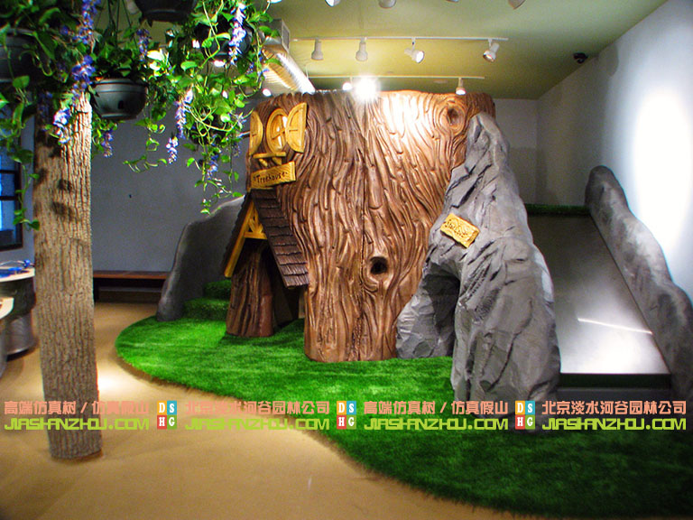 兒童房仿真樹(shù)