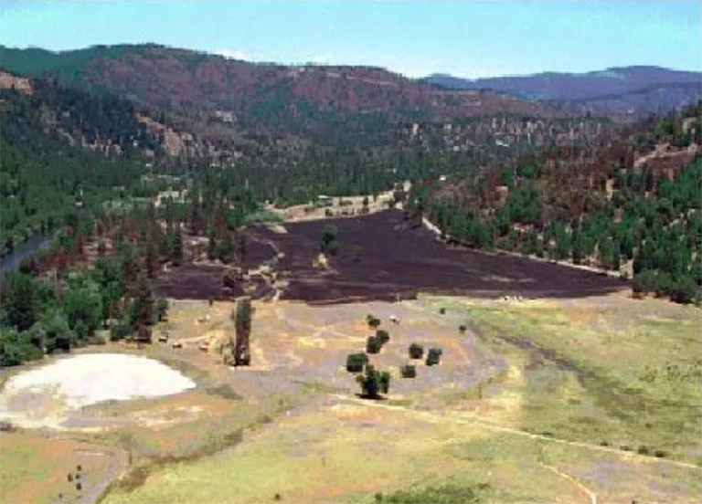 勞頓牧場訂明的大火