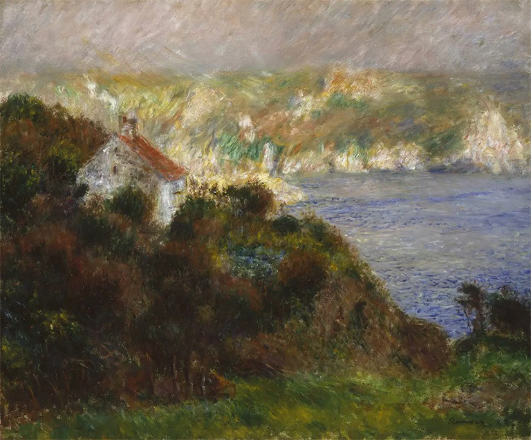 根西島上的霧，1883年</span></strong></p>