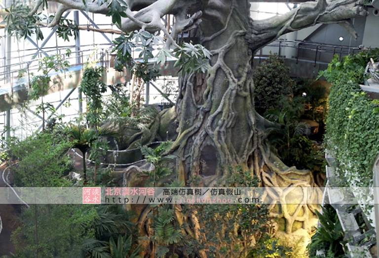 室內(nèi)假樹(shù)造型裝飾