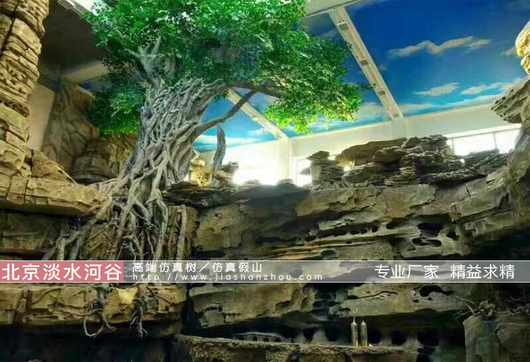 室內(nèi)假樹(shù)造型裝飾