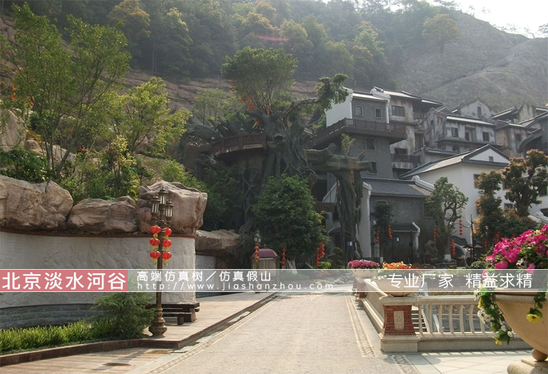 飯店餐廳仿真樹(shù)