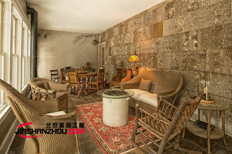 仿真樹(shù)皮酒店