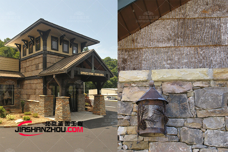 仿真樹(shù)皮酒店