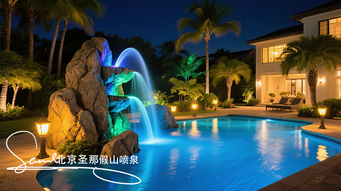 假山噴泉