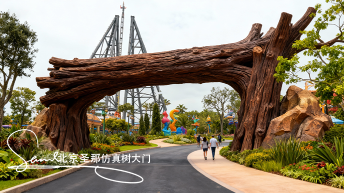 生態(tài)園大門