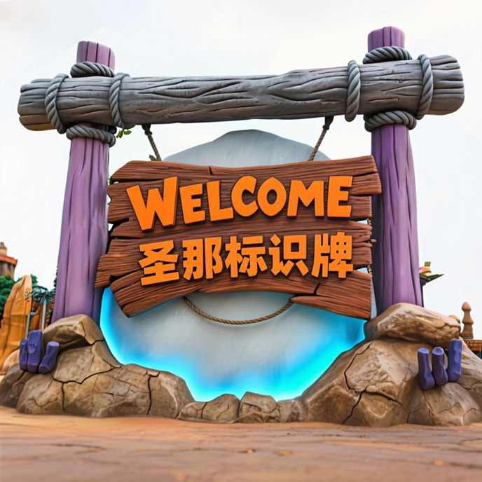 水泥仿木標(biāo)識(shí)牌