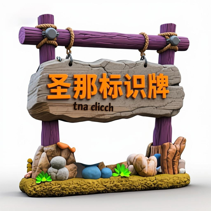 水泥仿木標(biāo)識(shí)牌