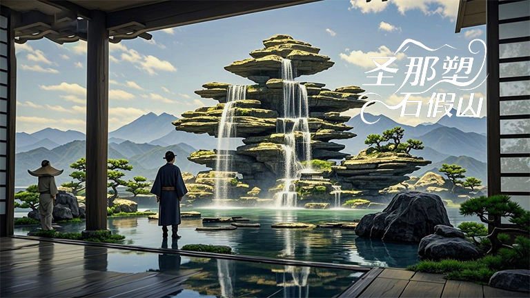 塑石假山